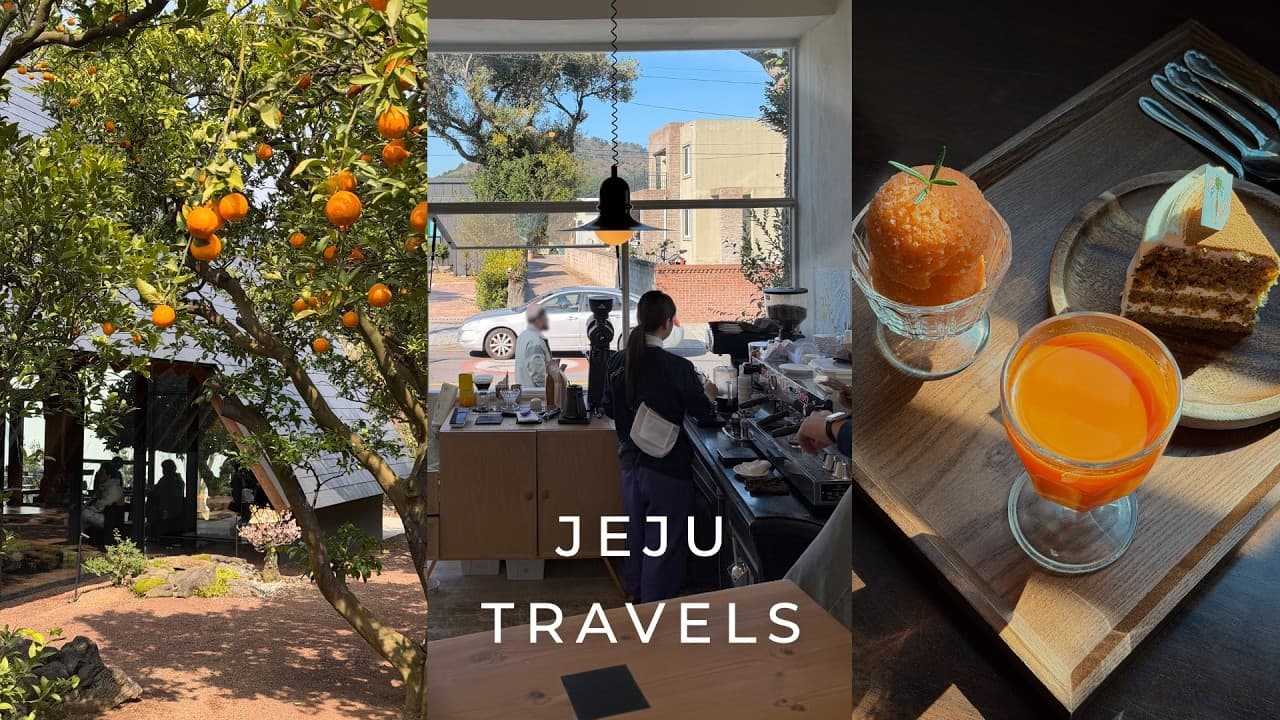 5 Days in Jeju - Aesthetic Travel, Cafe & Food Guide