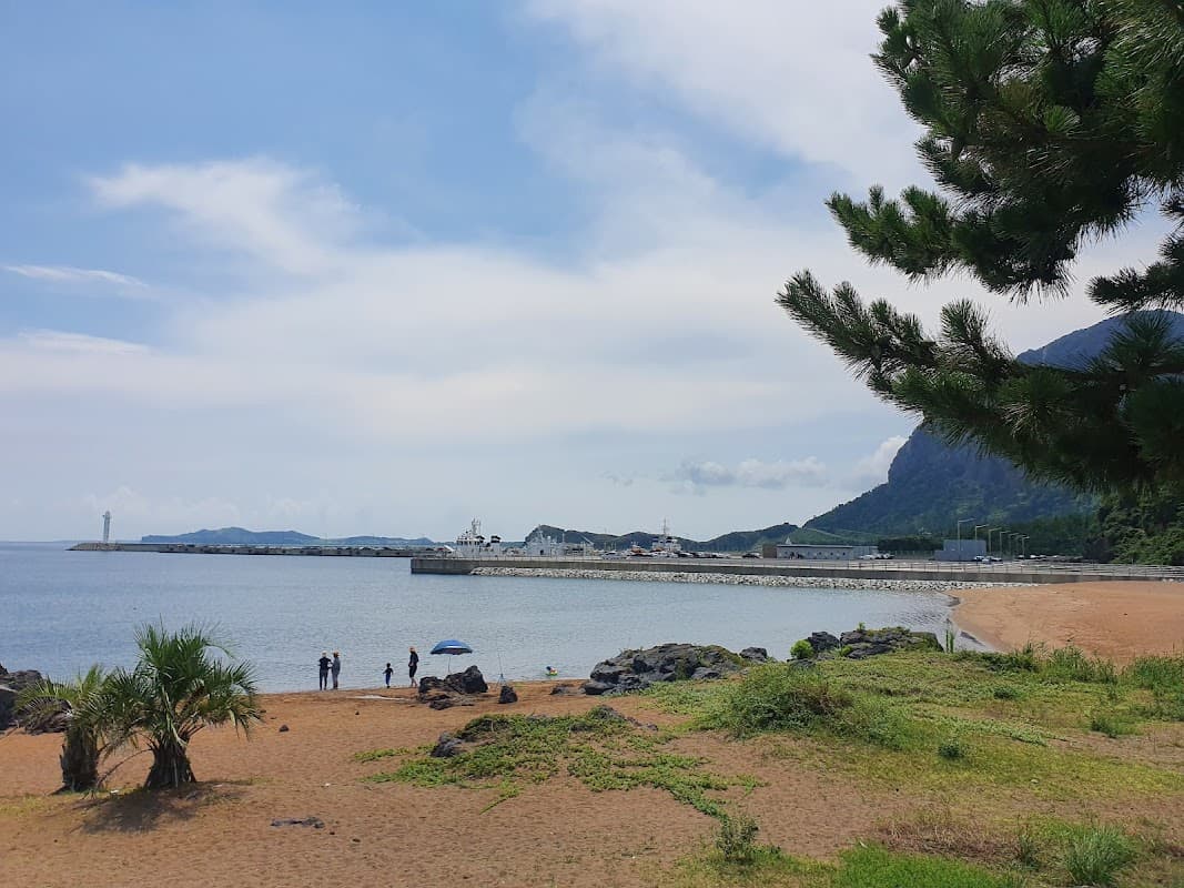 화순금 모래 해변